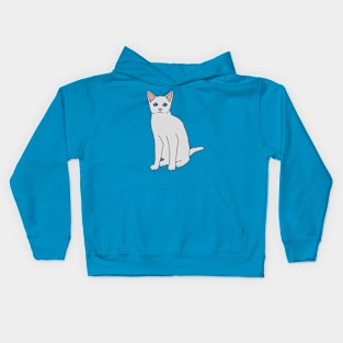 White Cat Kids Hoodie